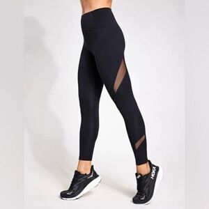 Beyond Yoga POWERBEYOND Bootcamp‎ Midi Legging Womens XS Black IT3544